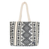 Close-up of the Large Shopper Tote Dainik showing rope handle detail