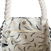 Large Shopper Tote Dainik shown open to display spacious interior