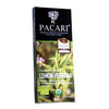 Pacari lemon verbena chocolate bar packaging on a white background