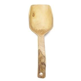 Hand Carved Wood Sugar Scoop