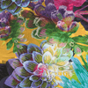 Lilac Mulberry Silk Furoshiki Gift Wrap 35" | Adam Klassen Art