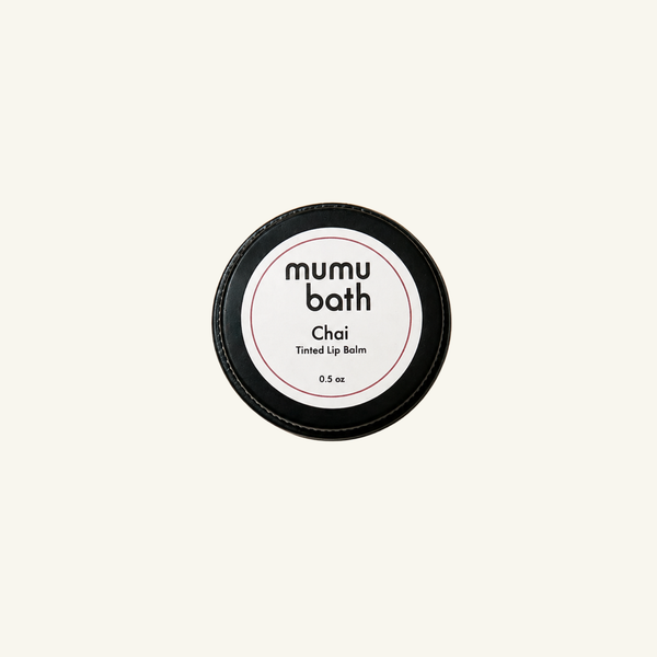 Mumu Bath All-Natural Vegan Lip Balm – Moisturising & Tinted