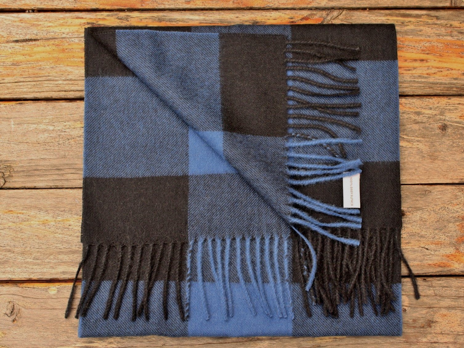 Luxury Square Baby Alpaca Scarf – Soft, Lightweight & Timeless