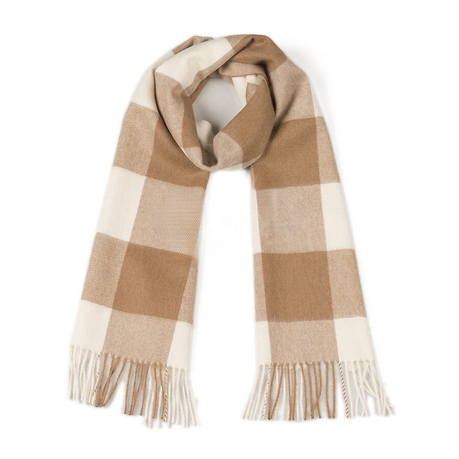 Luxury Square Baby Alpaca Scarf – Soft, Lightweight & Timeless
