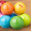 HABA Magica wooden teething and grasping toy displayed as a baby gift option
