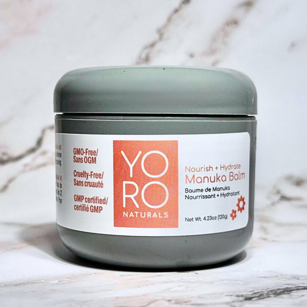 Nourish + Hydrate Manuka Honey Balm — 6-Ingredient Fragrance-Free Balm for Sensitive, Dry & Eczema-Prone Skin