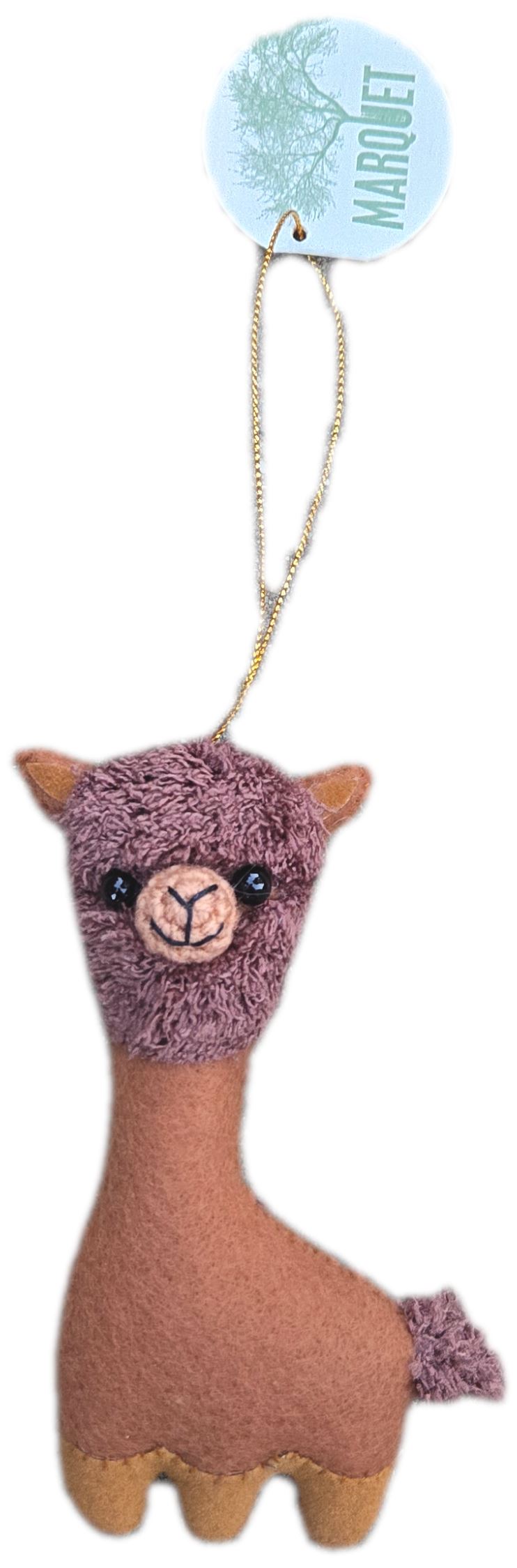 Alpaca Puff Plush Ornaments