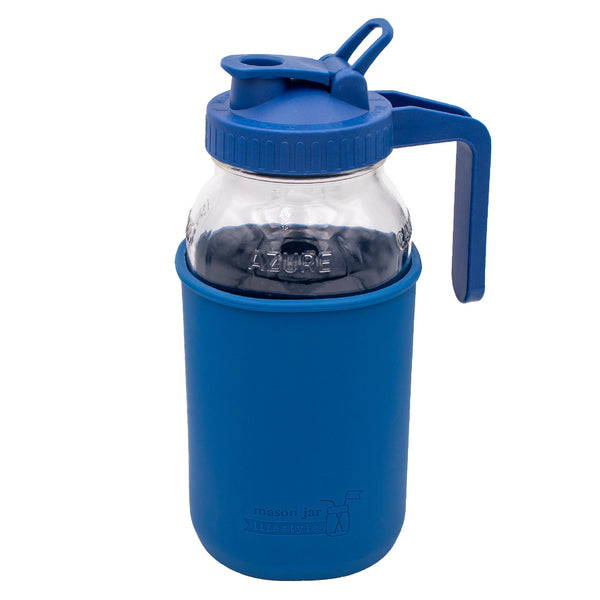 Azure Standard 64oz Wide Mouth Half Gallon Mason Jar