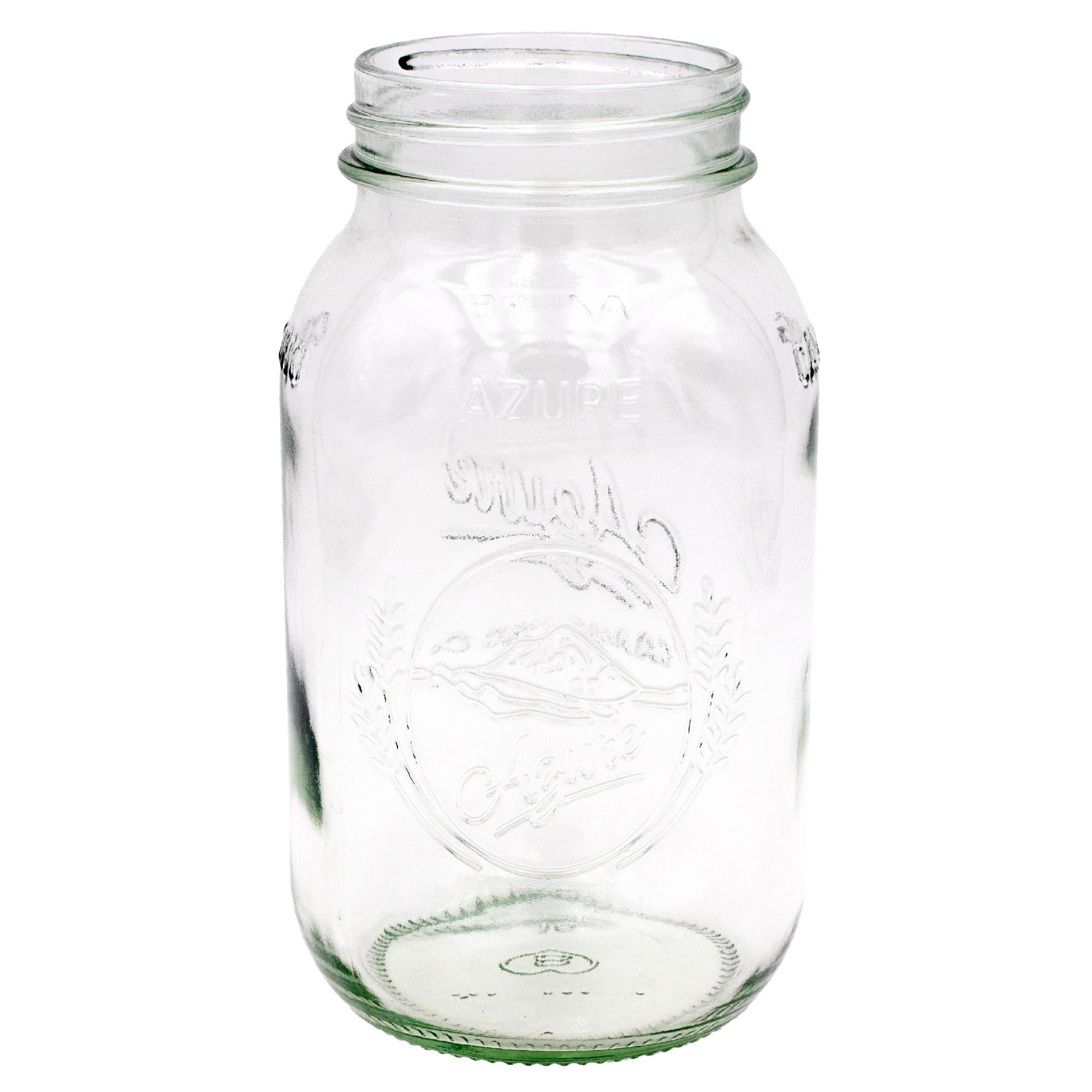 Azure Standard 32oz Regular Mouth Quart Mason Jar