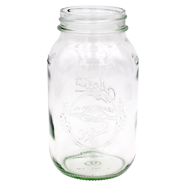 Azure Standard 32oz Regular Mouth Quart Mason Jar