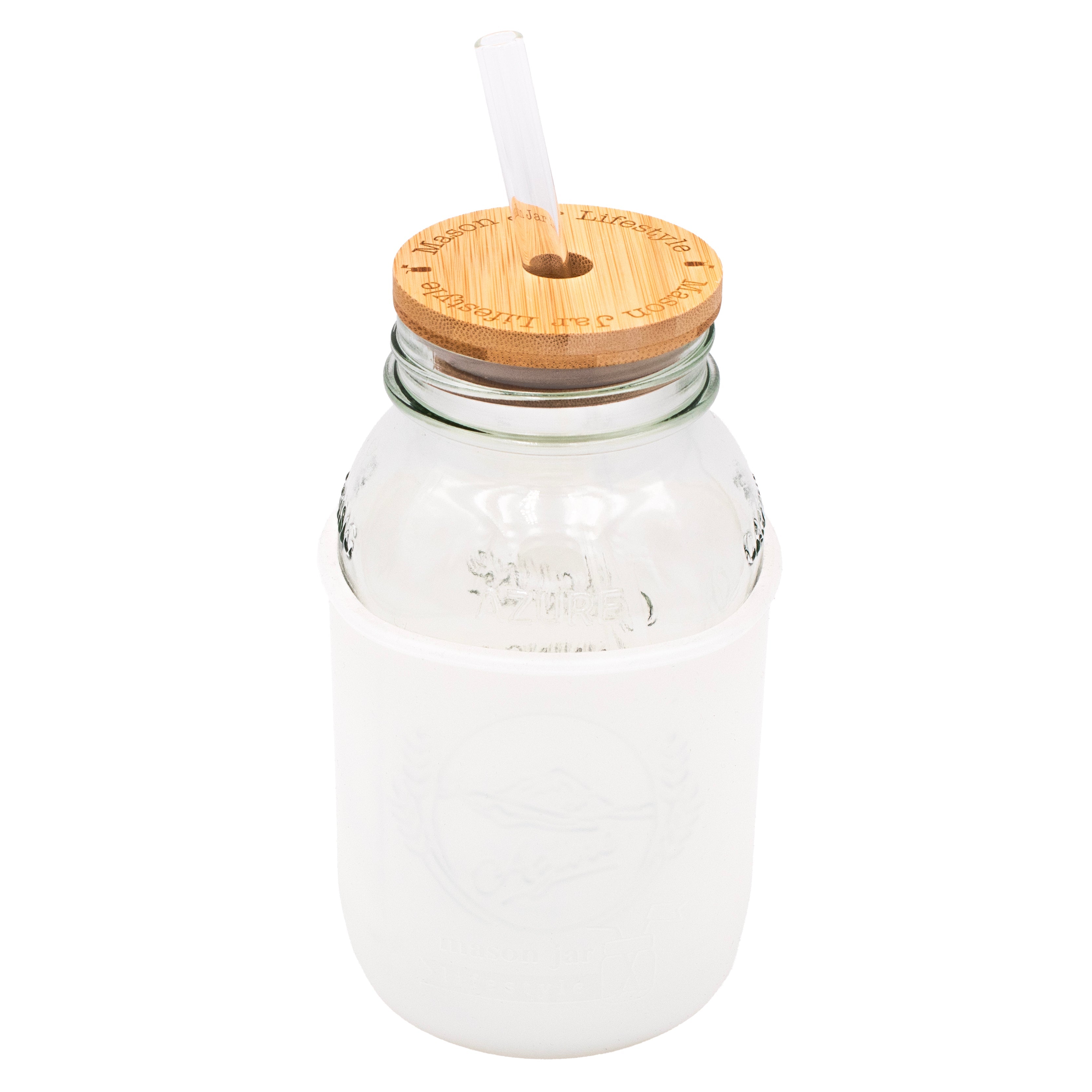 Azure Standard 32oz Regular Mouth Quart Mason Jar