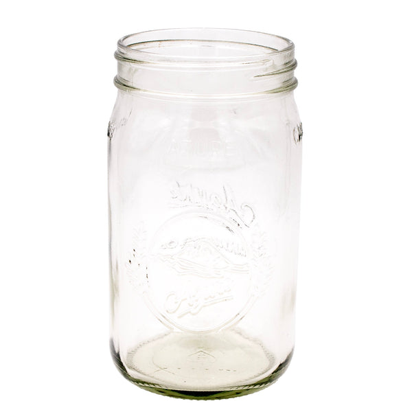 Azure Standard 32oz Wide Mouth Quart Mason Jar
