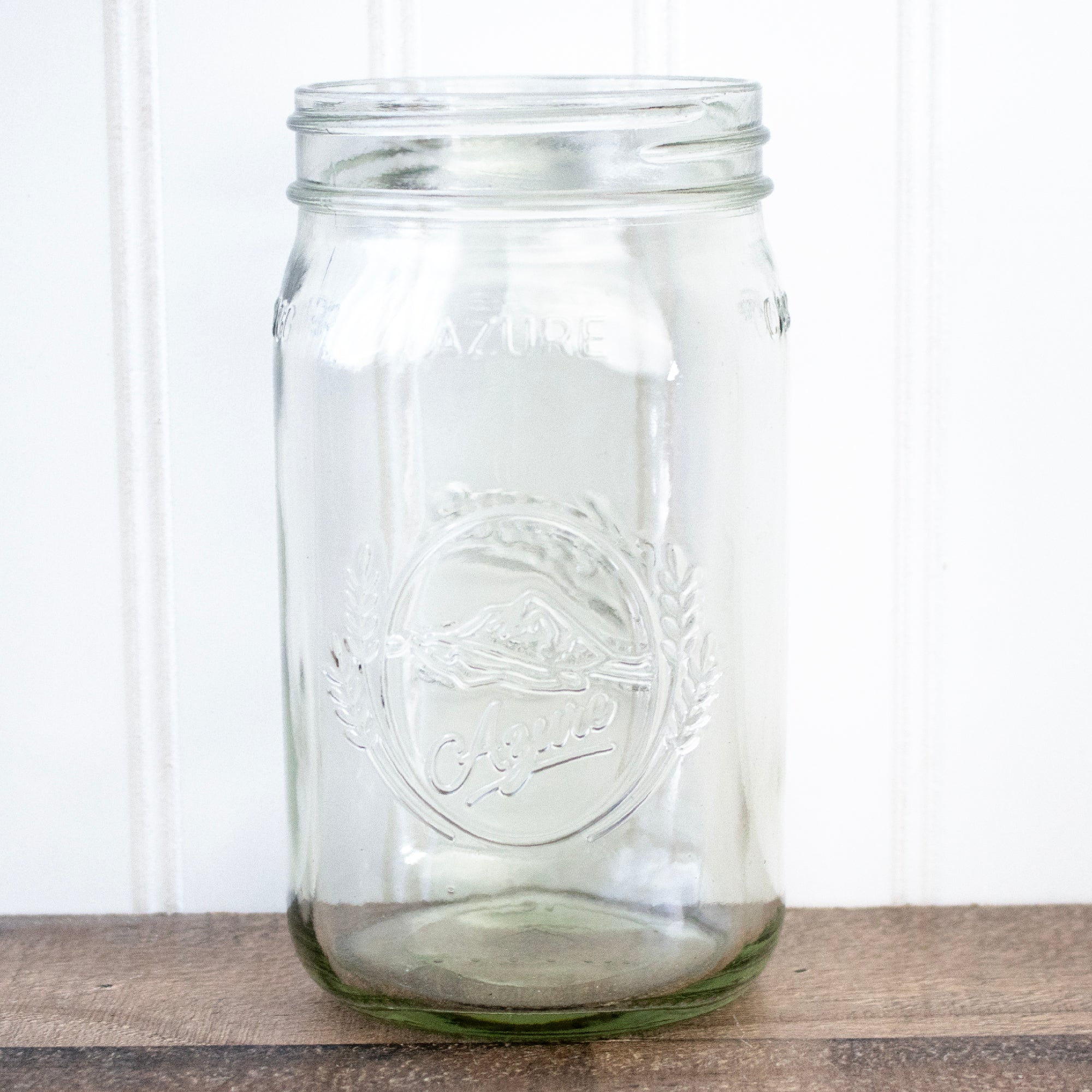 Azure Standard 32oz Wide Mouth Quart Mason Jar