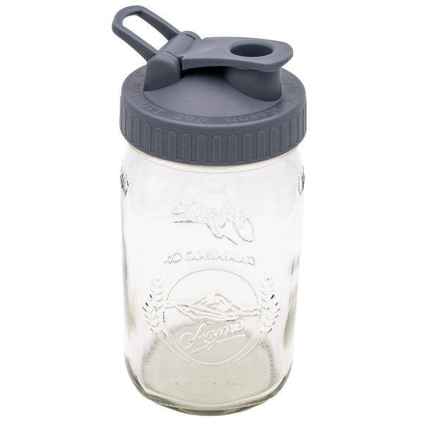 Azure Standard 32oz Wide Mouth Quart Mason Jar