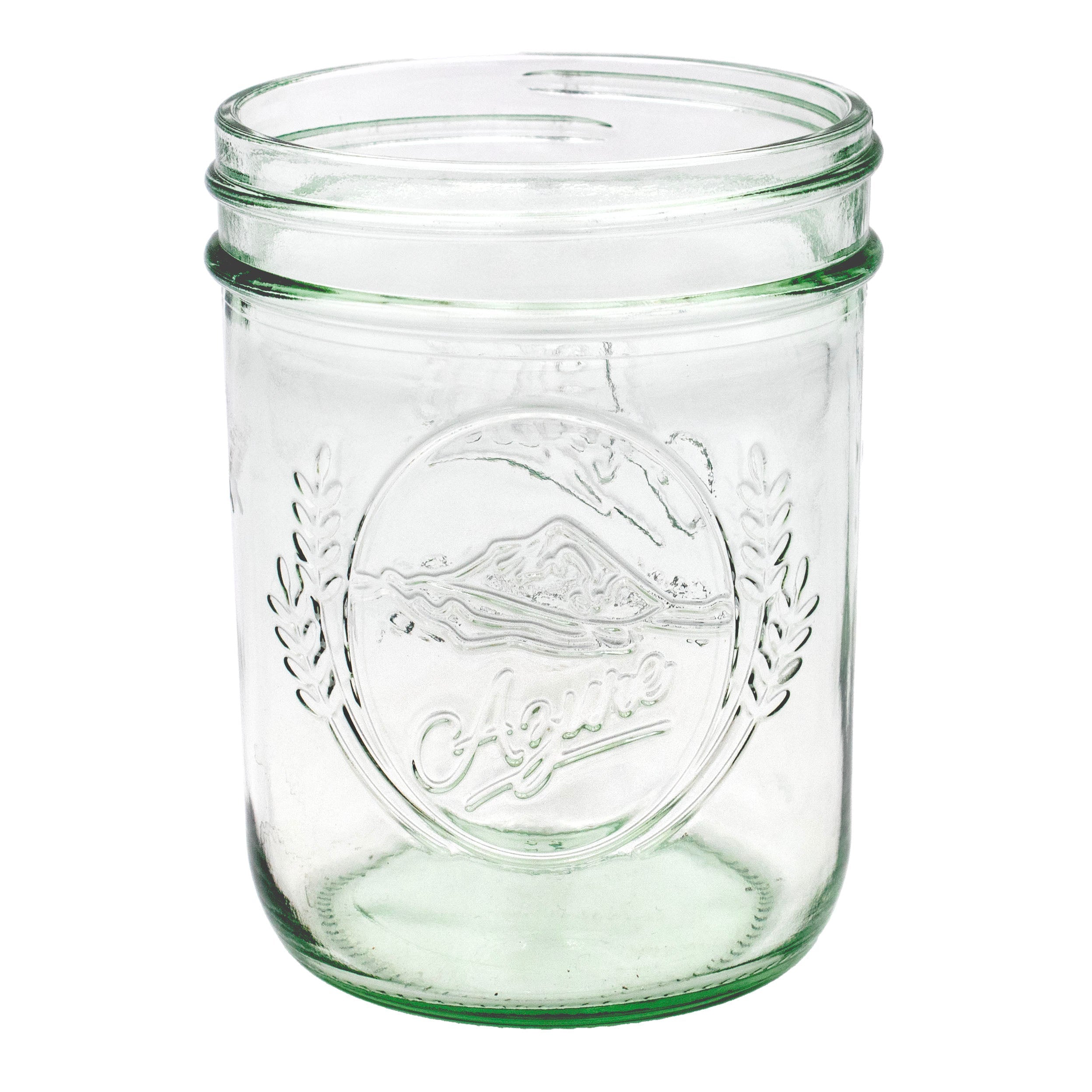 Azure Standard 16oz Wide Mouth Pint Mason Jar