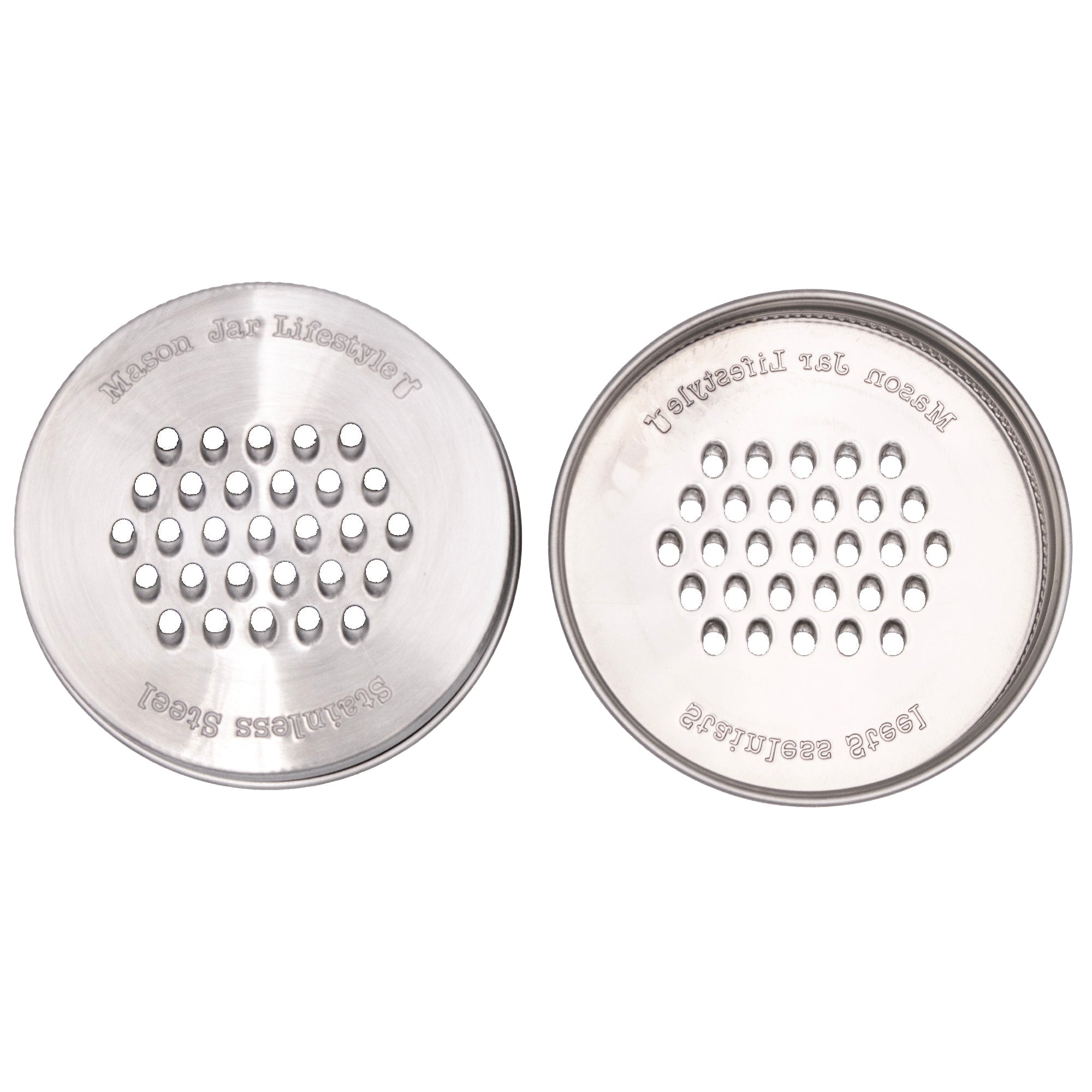 Grater / Shredder Stainless Steel Lid for Mason Jars