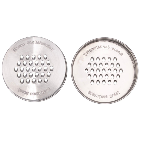 Grater / Shredder Stainless Steel Lid for Mason Jars