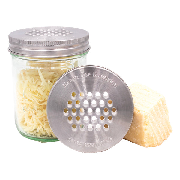 Grater / Shredder Stainless Steel Lid for Mason Jars