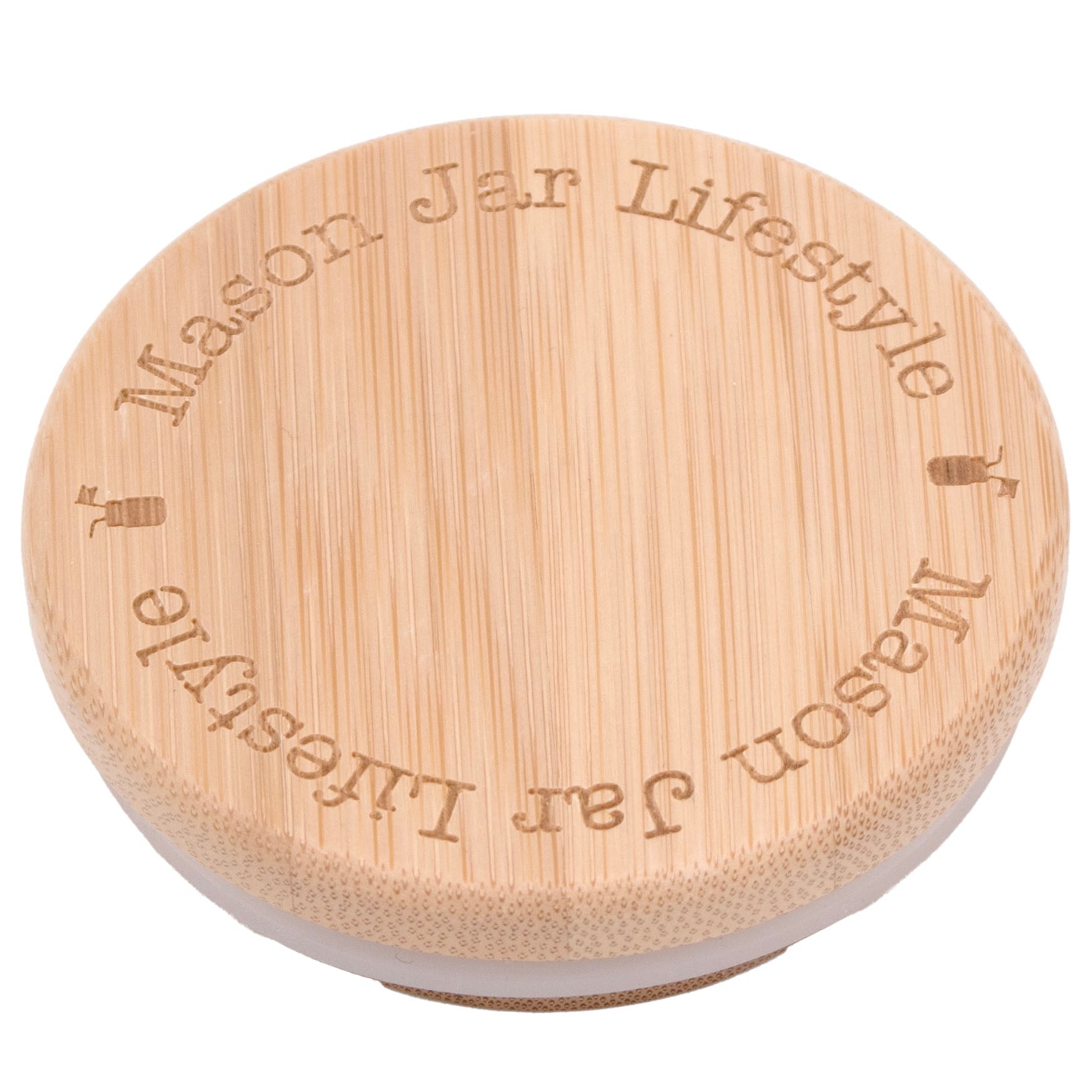 Bamboo Storage Stopper Lids for Mason Jars