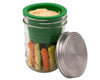 Mason Jar Divider Cup for Salads, Dips, and Snacks