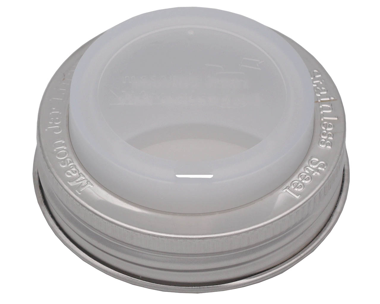 Clear plastic lid with 'Leeson' branding on a white background