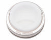 Silicone Drinking Lid with Stainless Steel Band for Mason Jars