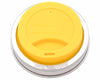Silicone Drinking Lid with Stainless Steel Band for Mason Jars