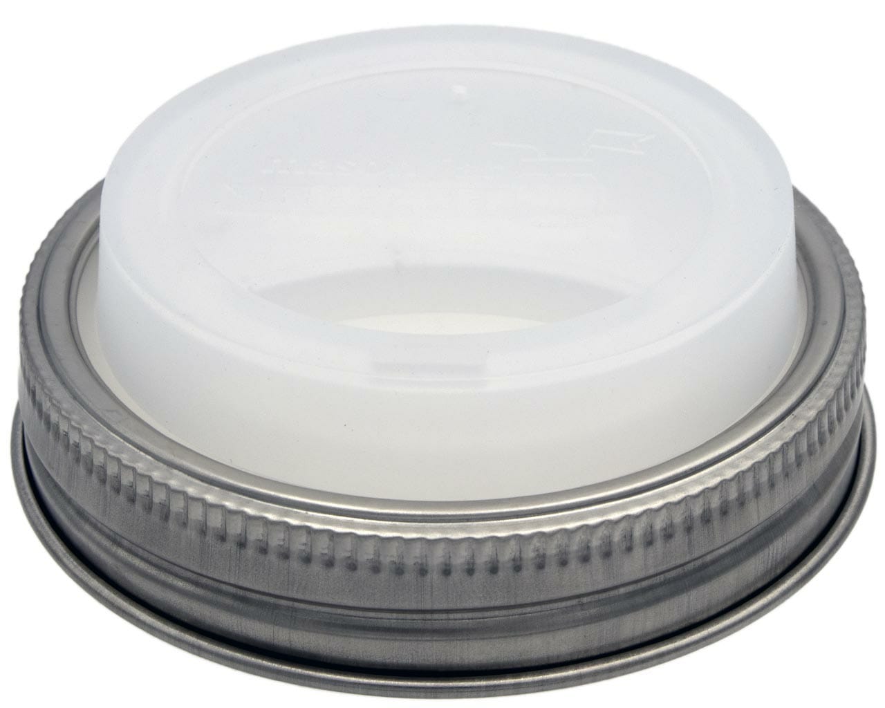 Metallic light fixture with a white glass cover on a white background