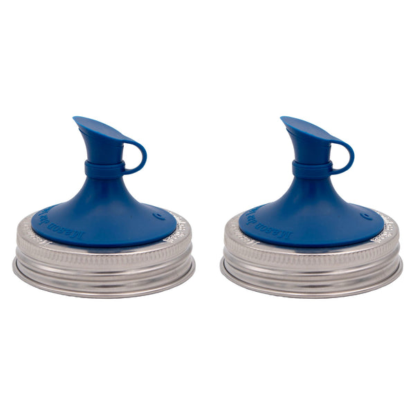 Silicone Oil Cruet Pour Lid for Mason Jars – Non-Toxic Precision Pouring