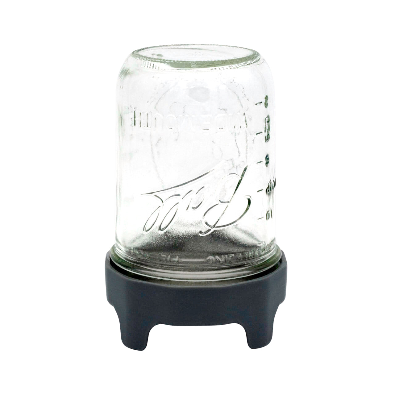 Rust Proof Sprouting Lid with Built-In Stand for Wide Mouth Mason Jars