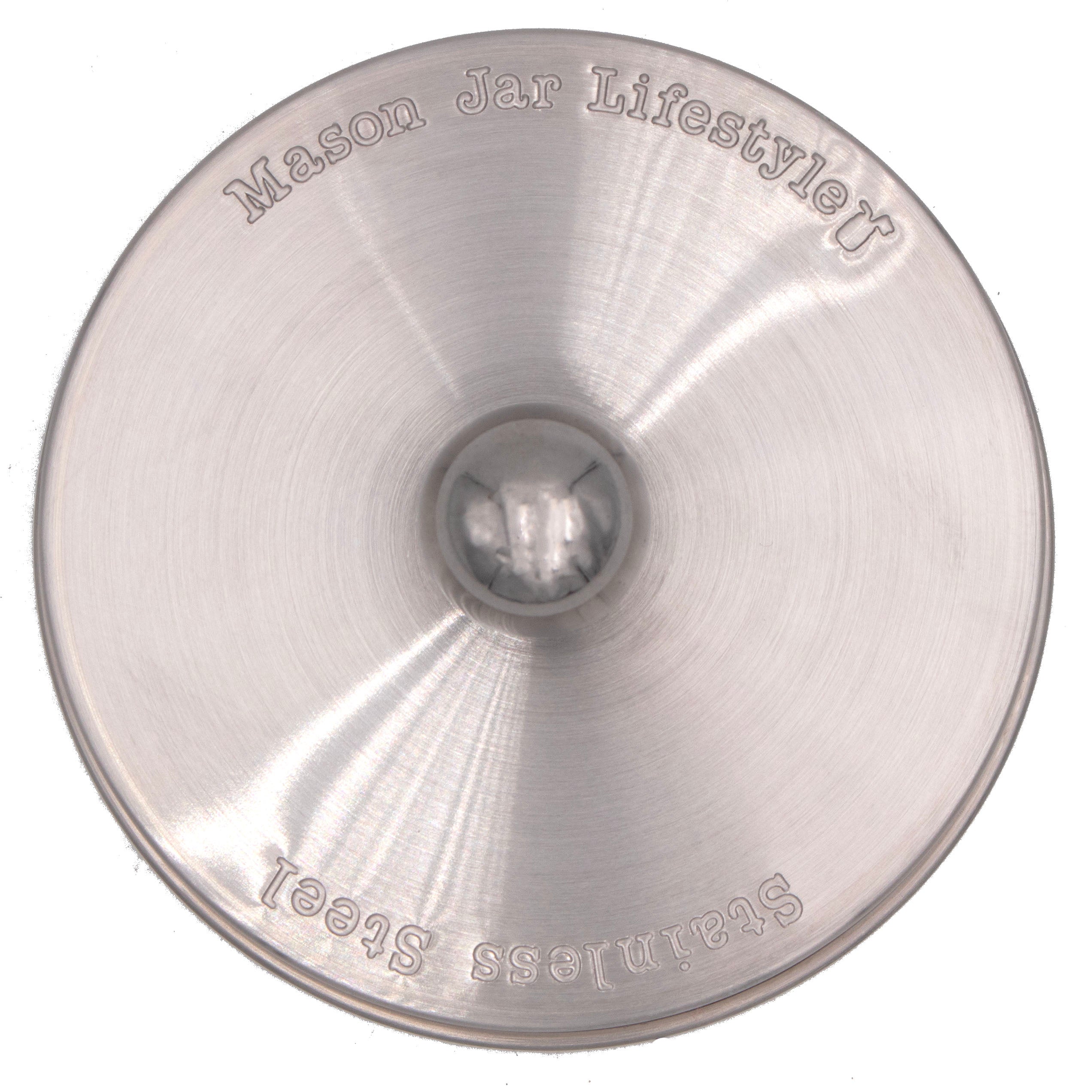 Apothecary Stainless Steel Lid for Mason Jars
