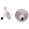 Liquor Pour Spout Stainless Steel Lid for Mason Jars