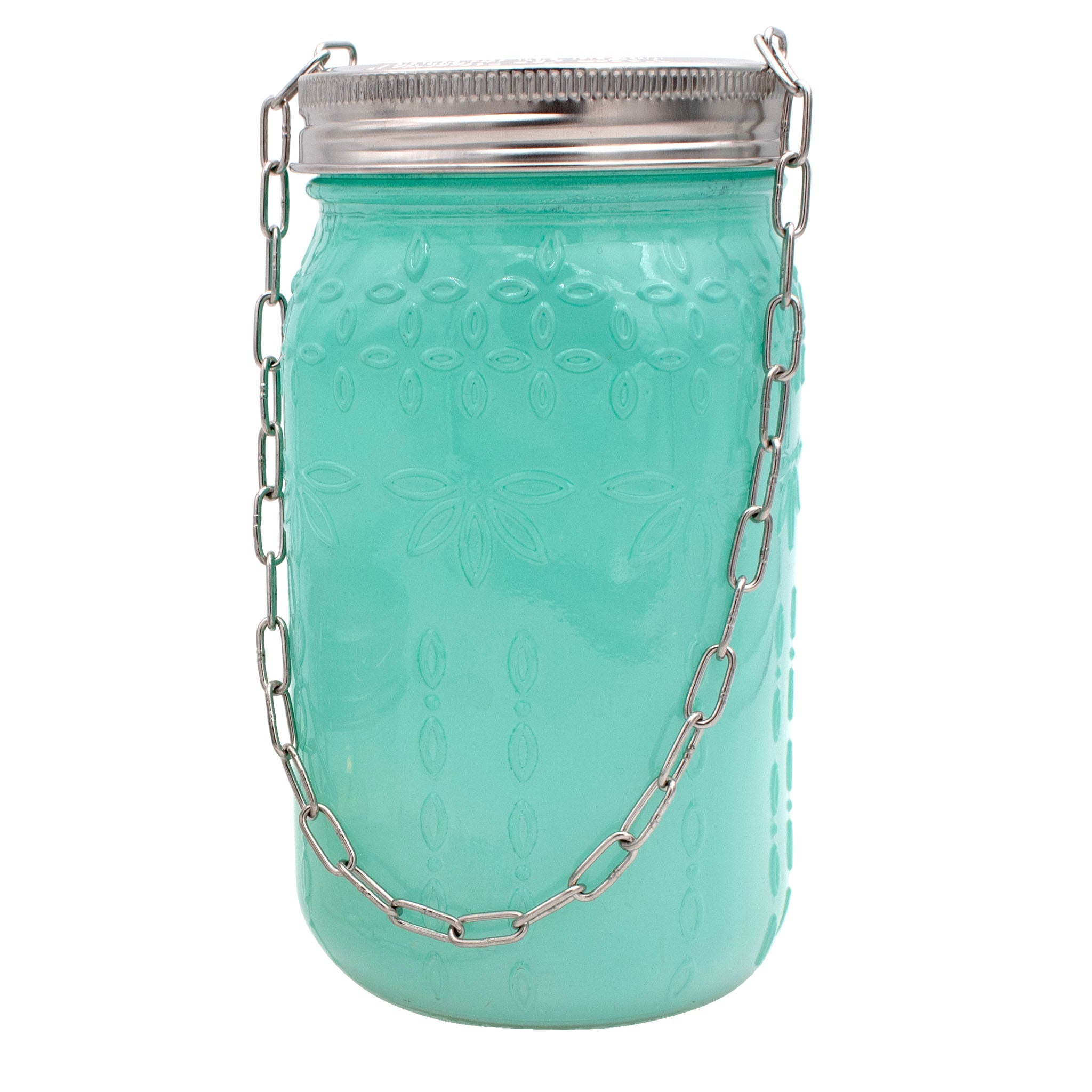 Stainless Steel Band with Chain Handle for Mason Jars 6 Pack