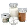 Spice Shaker Stainless Steel Lids for Mason Jars 4 Pack