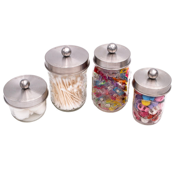 Apothecary Stainless Steel Lid for Mason Jars