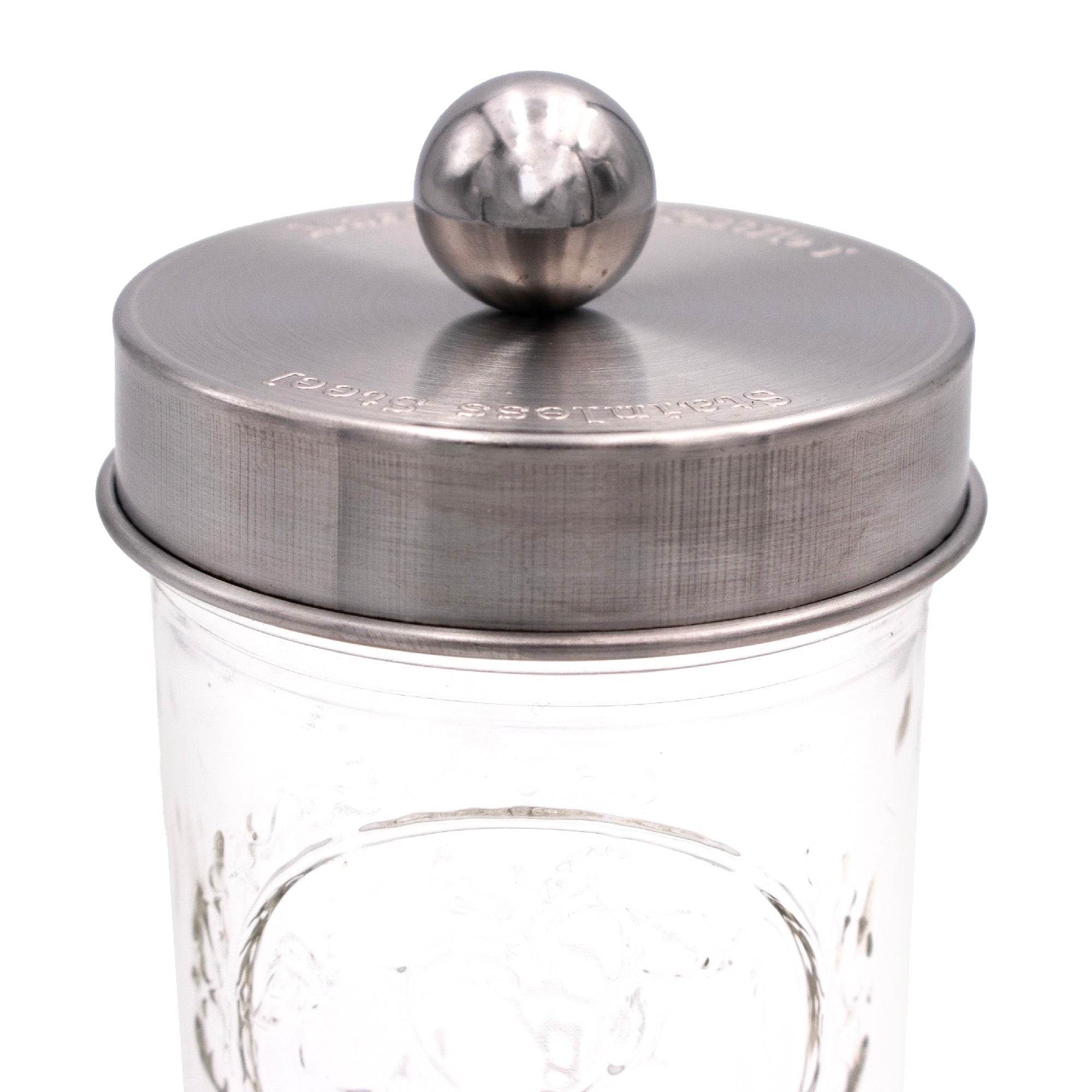 Apothecary Stainless Steel Lid for Mason Jars
