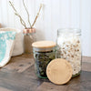 Bamboo Storage Stopper Lids for Mason Jars