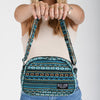 Medium Crossbody Shoulder Purse - Upcycled Jute Bag