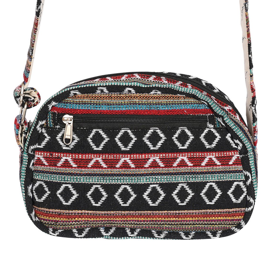 Medium Crossbody Shoulder Purse worn with adjustable strap