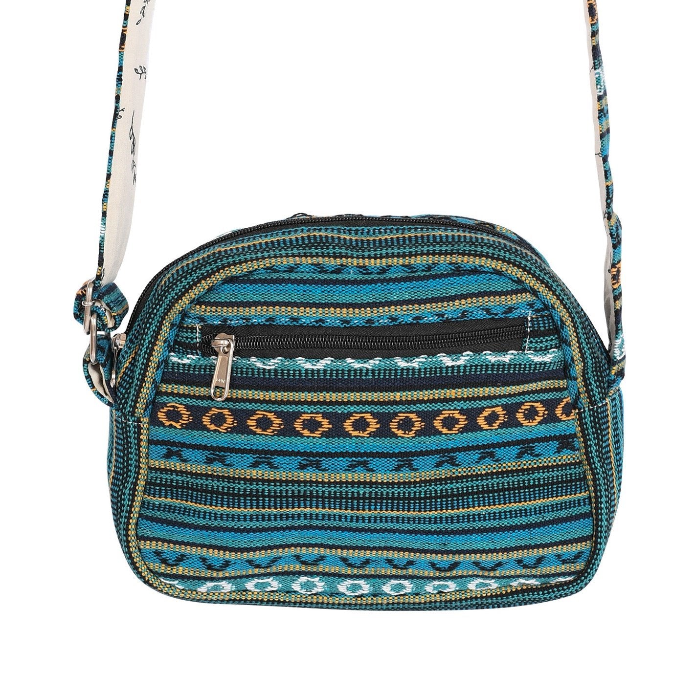 Medium Crossbody Shoulder Purse - Upcycled Jute Bag
