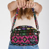 Medium Crossbody Shoulder Purse - Upcycled Jute Bag