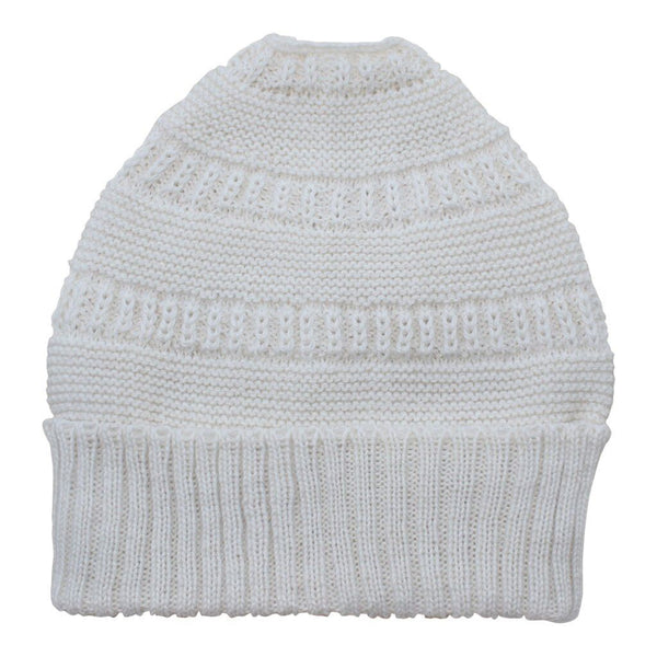 White knitted dog sweater on a white background