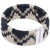 Black handwoven palm cuff bracelet – Mountain style by Tulia x HHPLift
