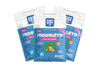 Three packages of Natrapet mosquito repellent stickers on a white background