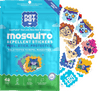 NATPAT Kids Mosquito Repellent Patches — DEET-Free Natural Citronella & Eucalyptus Bug Protection for Babies & Children | Up to 8 Hours