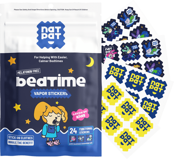 NATPAT Natural Sleep Aid Patch for Kids | Melatonin-Free