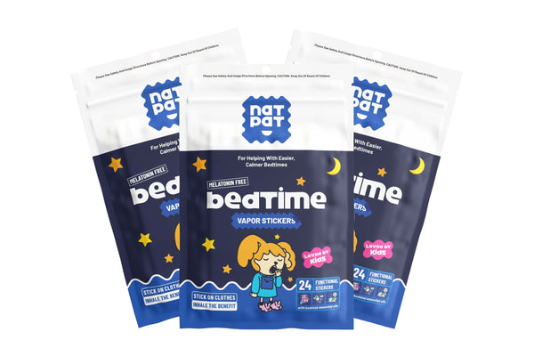 NATPAT Sleep Aid Patches for Kids displayed as a natural gift idea for parents — melatonin-free sleep support