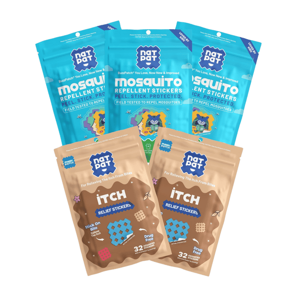 NATPAT Anti Mosquito Magnet Bundle - Large – Natural Bug Repellent Patches