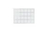 White grid pattern on a white background