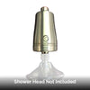 Natural Action stainless steel structured water shower unit — shower head not included